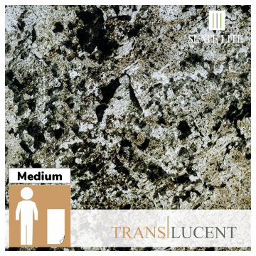 Translucent Verde Gris Stone Veneer